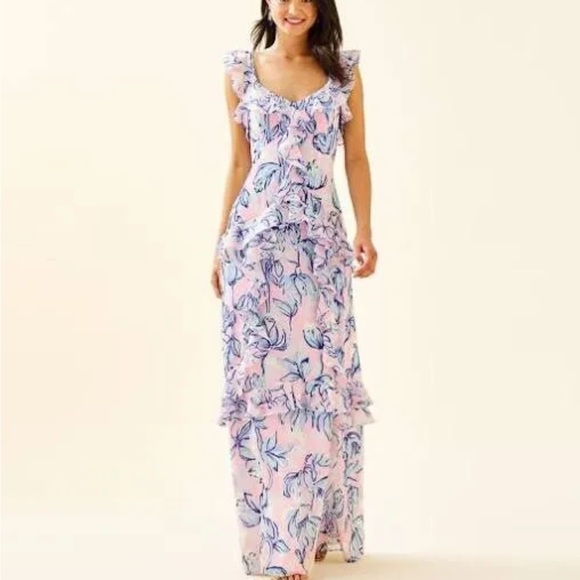 ZEN MAXI DRESS SWEET PEA